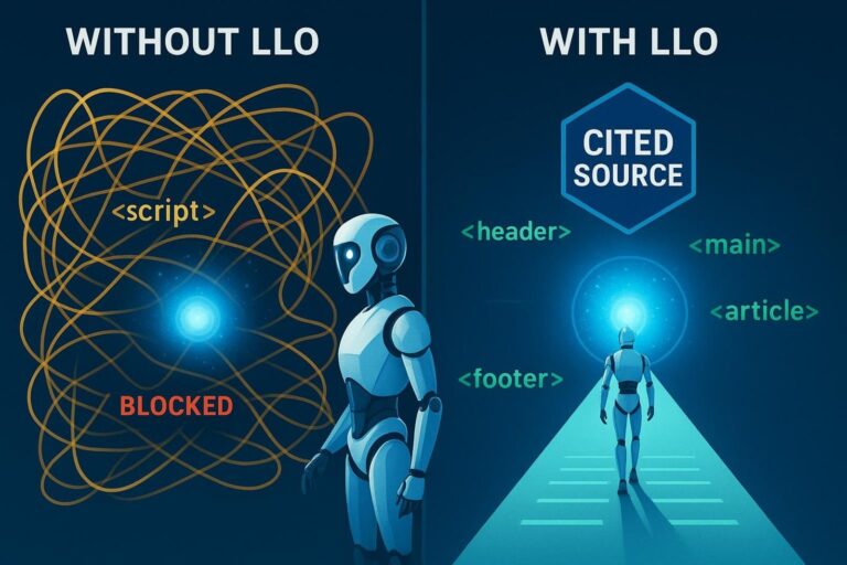 How LLO Supports AI Crawlers and Answer Engines